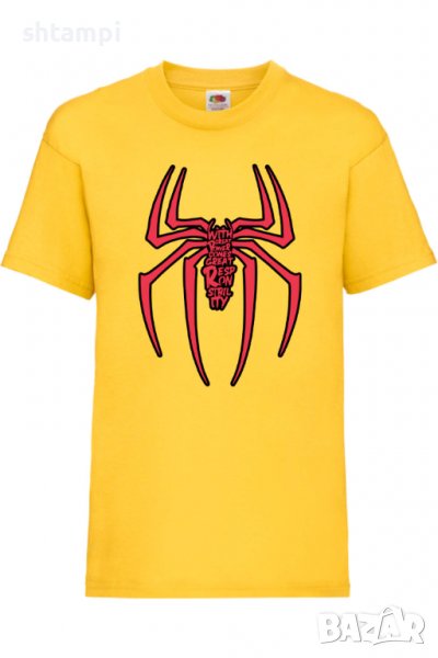 Детска тениска Spiderman 005,Спайдермен,Игра,Изненада,Подарък,Празник,Повод, снимка 1