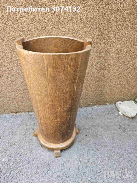 Масивна дъбова стойка за чадъри, снимка 1