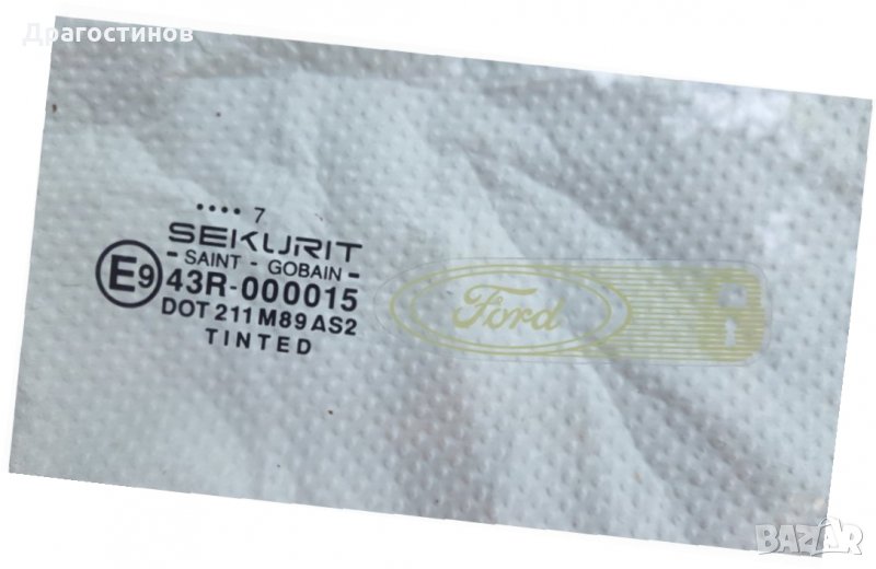 Стъкла врати за ФОРД КА 89година, снимка 1