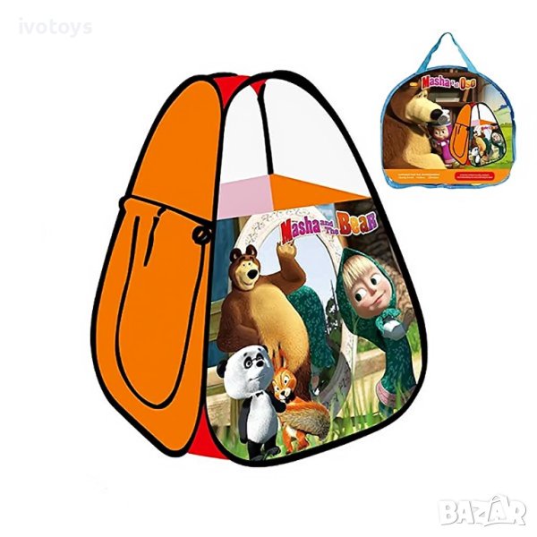 Детска палатка в чанта (90 см), снимка 1