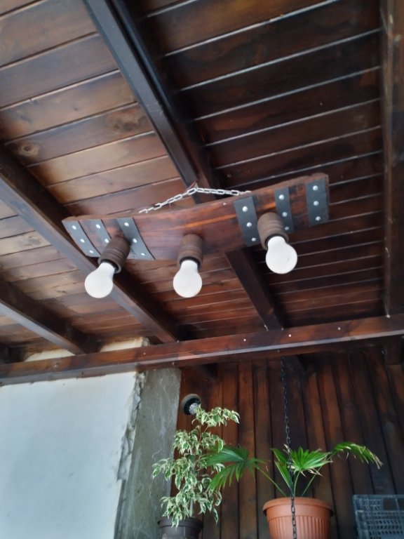 Полилей от буре за механа или битова стая в Лампи за таван в гр. Русе -  ID31220751 — Bazar.bg