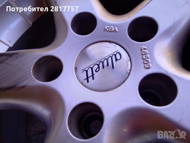 алуминиеви джанти 5х110 15цола за Опел , снимка 5 - Гуми и джанти - 54318127