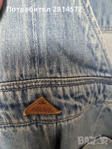 Дамски дънков гащеризон на марката Pull Bear, снимка 2 - Гащеризони - 56017411