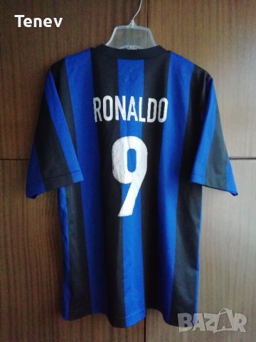 Inter Milan Ronaldo Vintage Nike оригинална фланелка футболна тениска Интер Роналдо 