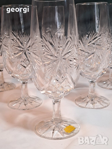 немски кристални чаши оловен кристал 29/1
