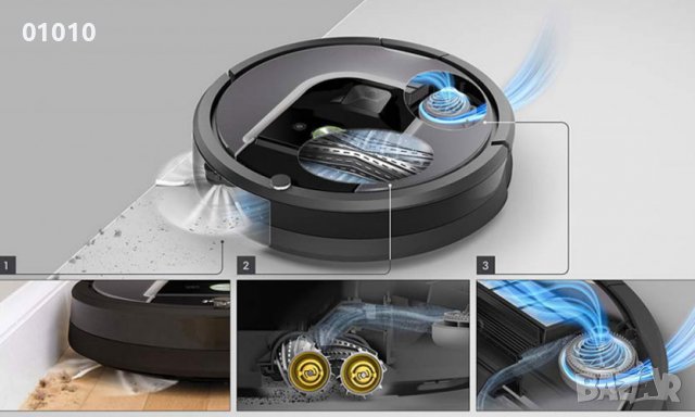 Irobot Roomba 981 прахосмукачка робот, wi-fi, приложение, снимка 4 - Прахосмукачки - 37058857