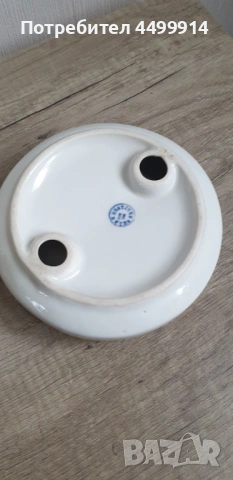 Стар порцеланов видински пепелник, снимка 5 - Антикварни и старинни предмети - 54007911