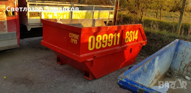 Контейнер за строителни отпадъци, снимка 16 - Индустриална техника - 54271159