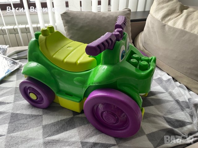 Детска количка с конструктор, снимка 2 - Играчки за стая - 38700924