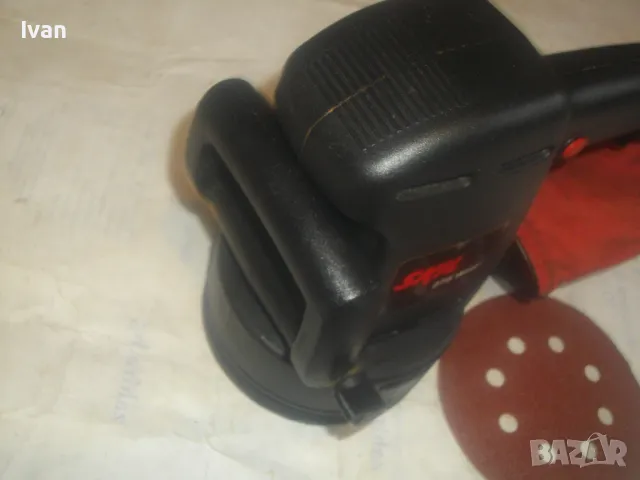 НОВ 270 ВАТА SKIL НИДЕРЛАНДСКИ КРЪГЪЛ ЕЛЕКТРИЧЕСКИ ЕКСЦЕНТЪР ВИБРОШЛАЙФ ф125мм С ТОРБА ЗА ПРАХ , снимка 18 - Други инструменти - 49774835