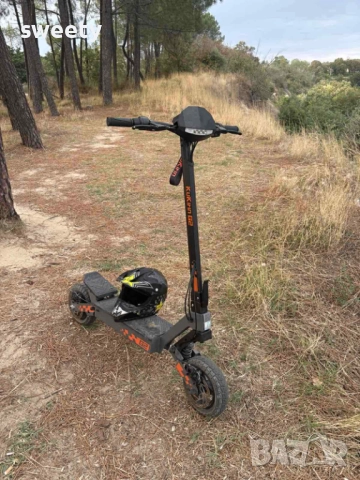 Електрическа тротинетка Kukirin G2+Kaска, снимка 2 - Други спортове - 52071036