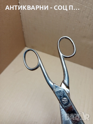 Стари Немски Ножици Ножица STAHL GESCHMIEDET. , снимка 9 - Антикварни и старинни предмети - 52777078