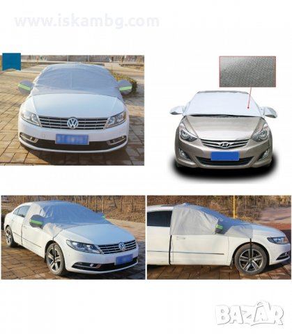 СЕННИК ТЕРМО ПОКРИВАЛО ЗА АВТОМОБИЛ ЗА ЧЕЛНО СТЪКЛО, ПОДХОДЯЩ ЗА ЗИМА И ЛЯТО - код  2514, снимка 12 - Аксесоари и консумативи - 33937648