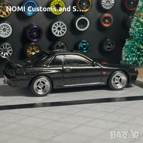 Custom Hot Wheels Nissan Skyline R32, снимка 8 - Коли, камиони, мотори, писти - 53036589