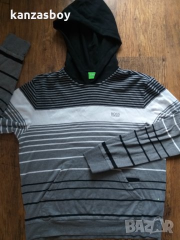 hugo boss green - страхотно мъжко горнище, снимка 3 - Спортни дрехи, екипи - 35142429