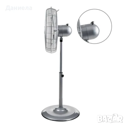 Вентилатор 18“ кръгла стойка, метален, снимка 2 - Вентилатори - 50563748