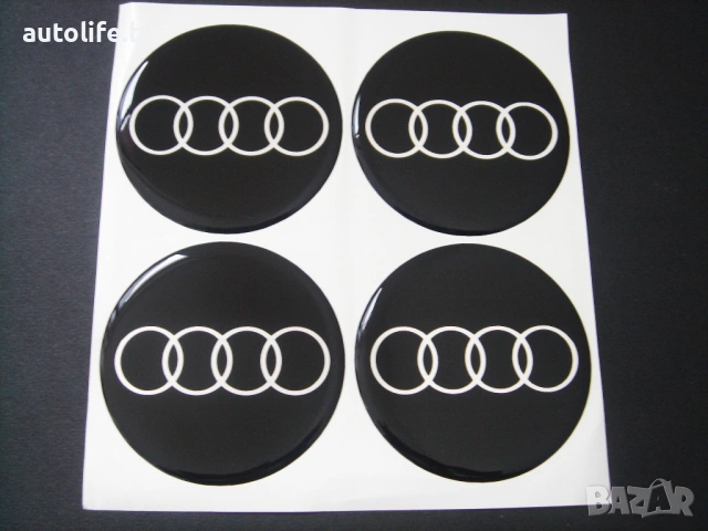 Стикери за тасове и джанти VW Opel Kia Citroen Audi Seat 50/60/75/90мм