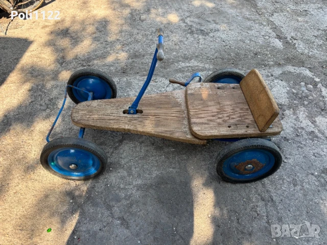 Антикварно холандско детско превозно средство, снимка 4 - Колекции - 50704089