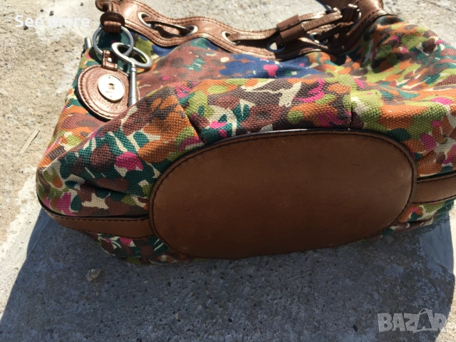 FOSSIL многоцветна чанта, снимка 4 - Чанти - 52074348