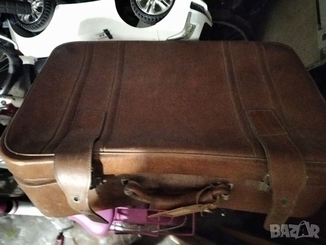 Кожен куфар, снимка 2 - Куфари - 39118358