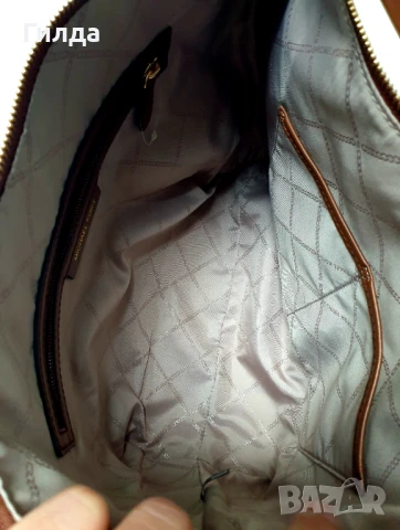 Michael Kors SIA чанта естествена кожа налична, снимка 11 - Чанти - 51359537