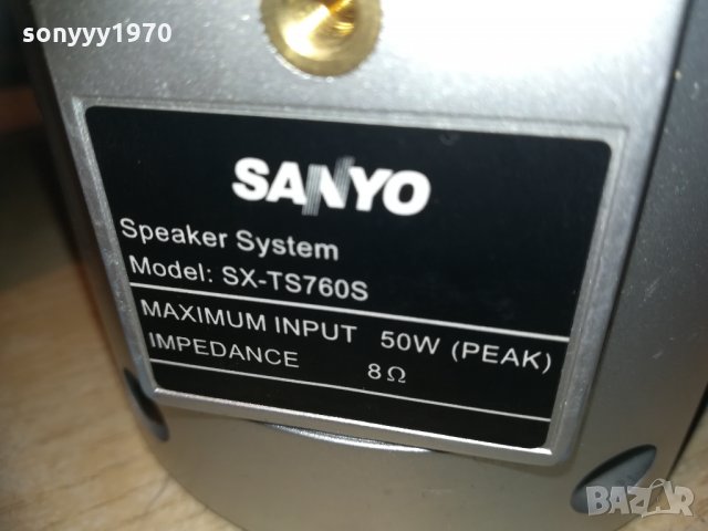 sanyo sx-ts760s 5x50w/8ohm-внос sweden 1011202013, снимка 6 - Тонколони - 30744133
