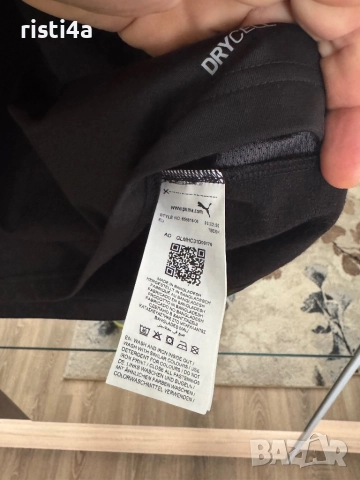Спортна блуза с цип Puma, снимка 2 - Спортни дрехи, екипи - 52501740