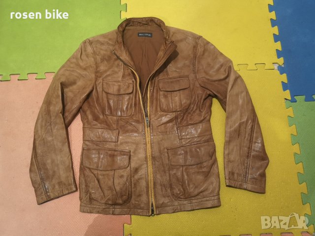 ''Marc O'Polo''оригинално дамско кожено яке М размер, снимка 2 - Якета - 31798616