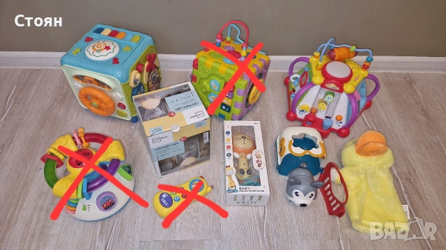 Детски бебешки интерактивни музикални образователни играчки 0+ 3+ 6+ 12+