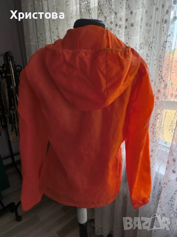 Шушлеково яке в оранжево, ветроустойчиво - 7 Euro, снимка 5 - Якета - 54315503