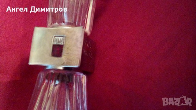 Полски Фиат Полмо страхотна метално стъклена ваза, снимка 2 - Антикварни и старинни предмети - 36913601