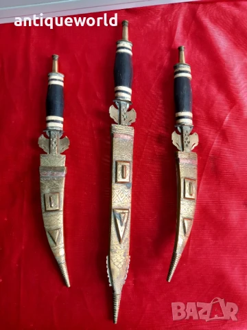 Супер Редки Северно Африкански Дагери,Кинджали , Сенегал, снимка 2 - Антикварни и старинни предмети - 51294525