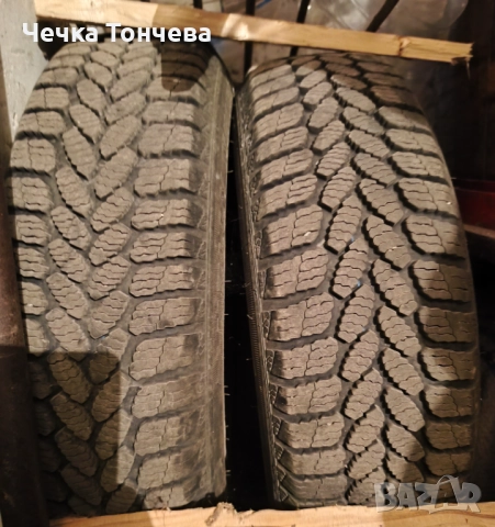 4бр.гуми с железни джанти , снимка 2 - Гуми и джанти - 52308324