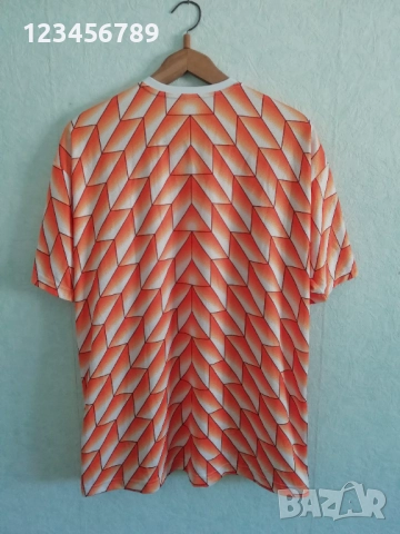 Холандия Евро 1988 нова тениска футболна фланелка 2XL/3XL Netherlands Holland Нидерландия, снимка 2 - Тениски - 51471916
