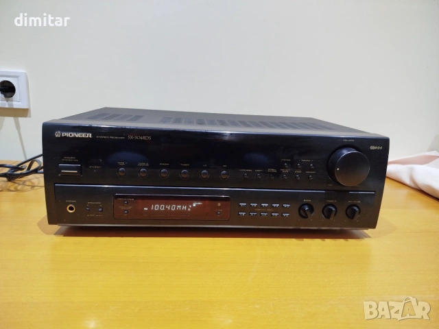 Усилвател PIONEER SX -304 RDS, снимка 2 - Ресийвъри, усилватели, смесителни пултове - 53884083