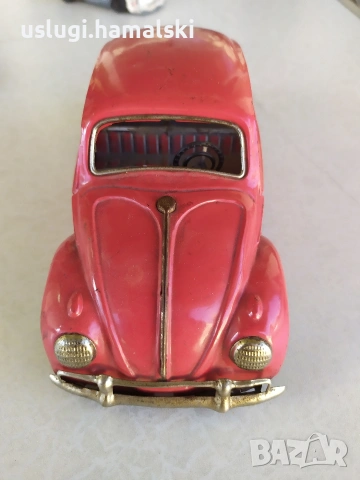 Стара ламаринена играчка/кола, снимка 3 - Антикварни и старинни предмети - 53046519