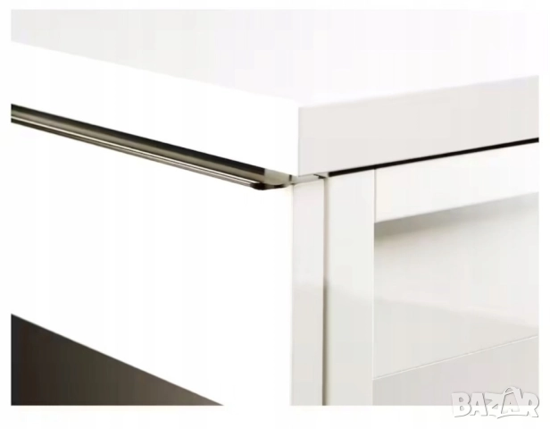 Бял лак бюро ikea besta, снимка 4 - Бюра - 51672805