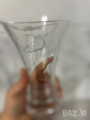 Стъклена ваза Германия 🇩🇪, снимка 14 - Вази - 48249187