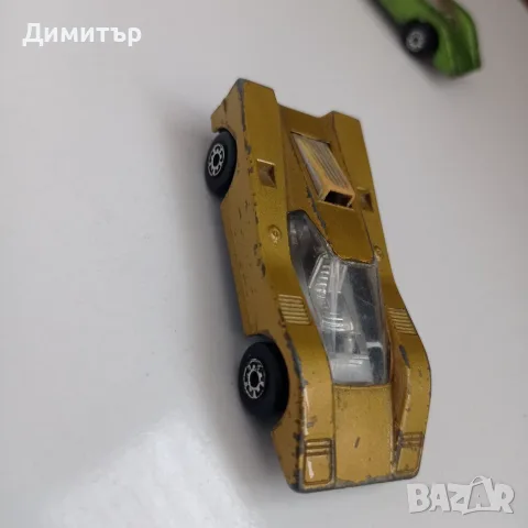 Ретро Matchbox Flamin Manta No. IX - Made in Bulgaria (Златист металик), снимка 2 - Колекции - 55784791
