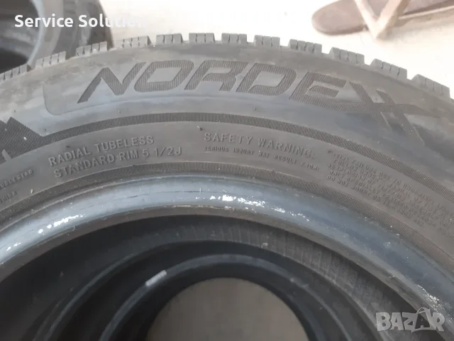 Бусови гуми NORDEX и MATADOR M+S 195/75 R16C грайфер 4-6мм 6 бр.
