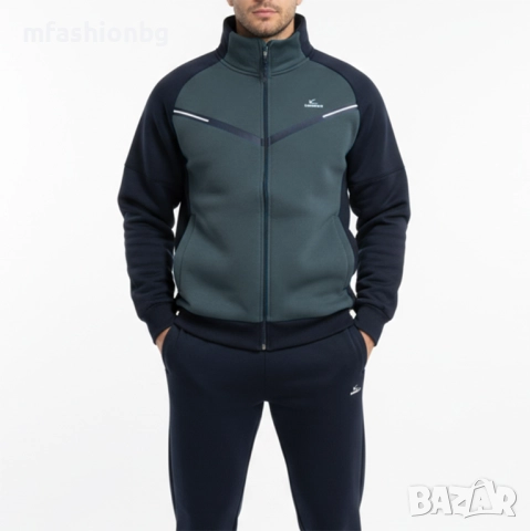 Ватиран Мъжки Анцуг (Екип) 5 цвята, M до 3XL, снимка 8 - Спортни дрехи, екипи - 52409855