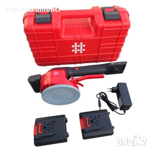 Виброчук за плочки 123 мм, SHIJING 9390, 16V, до 100 кг, в куфар