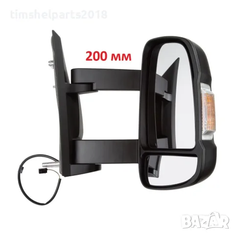 Ел. Огледало "8 пина" Citroen Jumper, Peugeot Boxer, Fiat Ducato след 2006 год. - Пасажерска страна