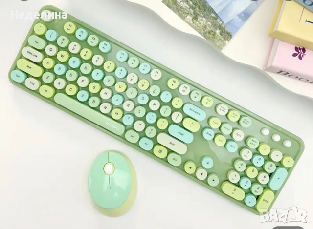Безжична клавиатура и мишка mofii