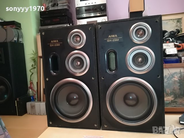 aiwa speaker system-made in uk 1609221047, снимка 2 - Тонколони - 38018603