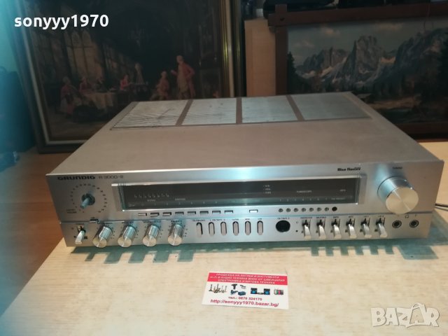 grundig r3000 receiver-germany 0302210948, снимка 2 - Ресийвъри, усилватели, смесителни пултове - 31661628