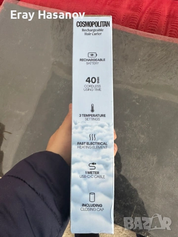 Маша за Коса със батерия, снимка 4 - Маши за коса - 53223083