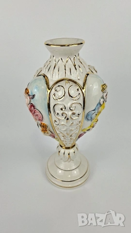 Ваза Capodimonte, снимка 4 - Вази - 53142902
