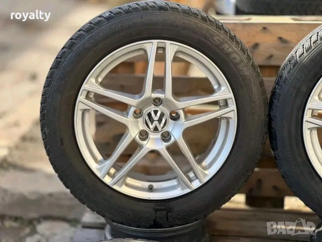 5х112 17 Джанти Vw Passat Golf Touran Фолксваген Пасат Голф Туран 5x112 ET 45 J 7.5, снимка 3 - Аксесоари и консумативи - 52806557