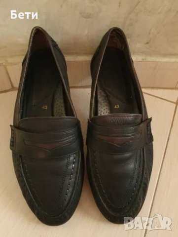Мъжки обувки от естествена кожа , снимка 10 - Спортно елегантни обувки - 31263771